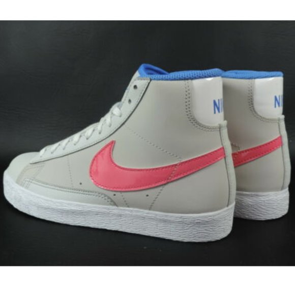 Nike Blazer Mid GS Grade School Youth Shoes Grey p - Picture 6 of 8